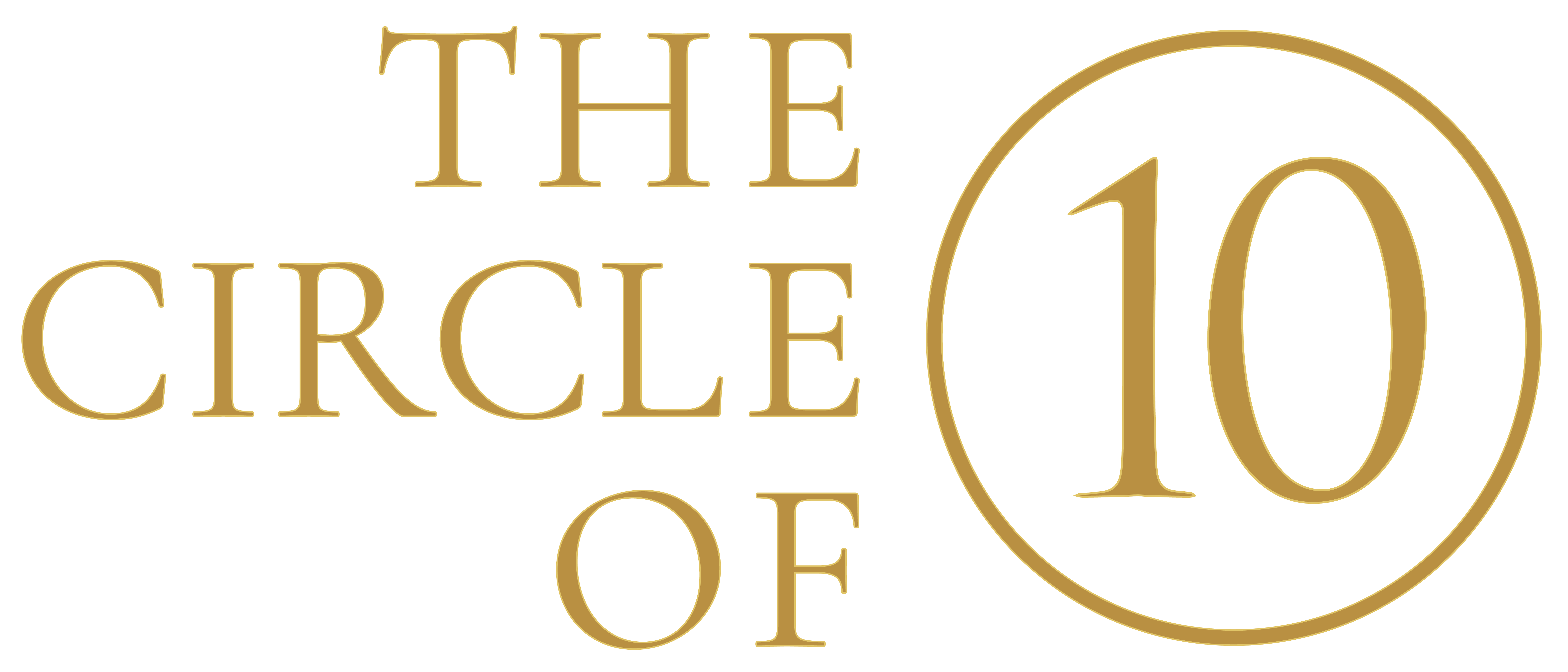 The Circle of 10 logo